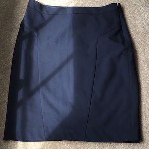The Limited Navy Skirt